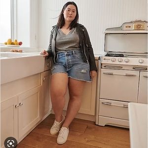 NWT Madewell Relaxed Denim Shorts